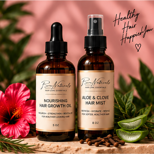 Bare Nutrients Growth and Hydration Hair Care Kit