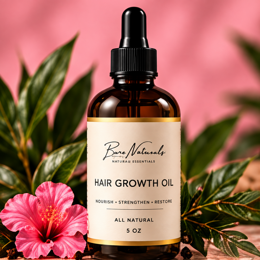 Bare Nutrients Nourishing Hair Growth Oil 5 oz