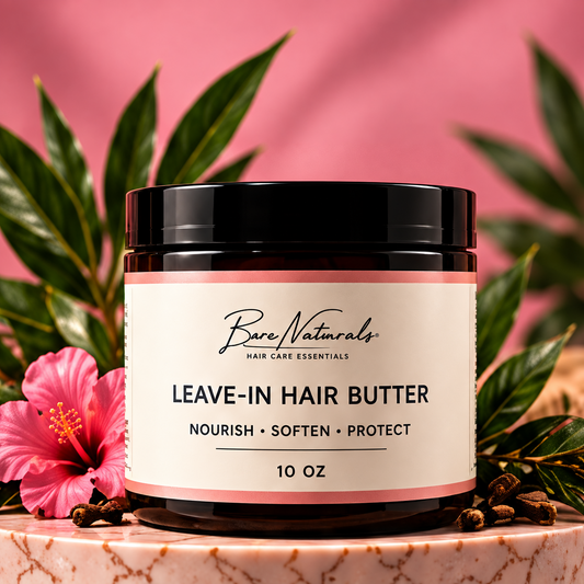 Bare Nutrients Leave-In Hair Butter 10 oz